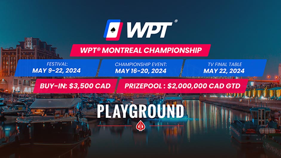 WPT Poker Tournament Montreal 2024