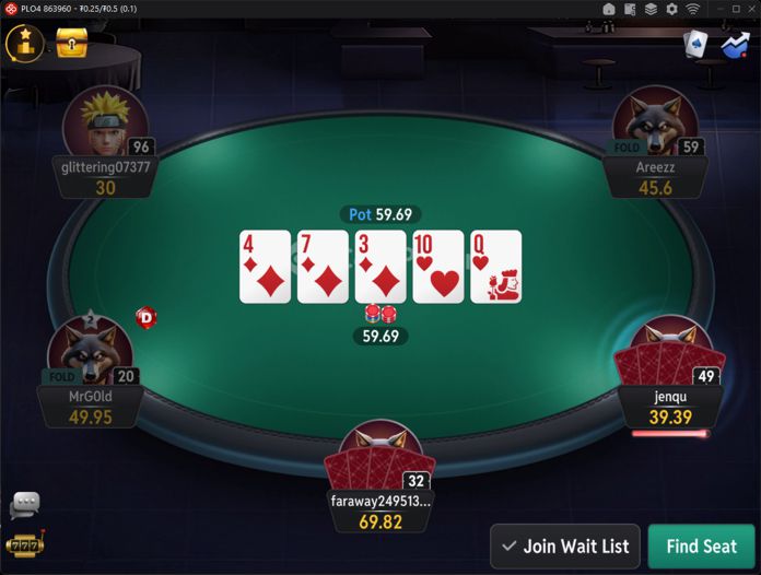 Coin Poker PLO screenshot